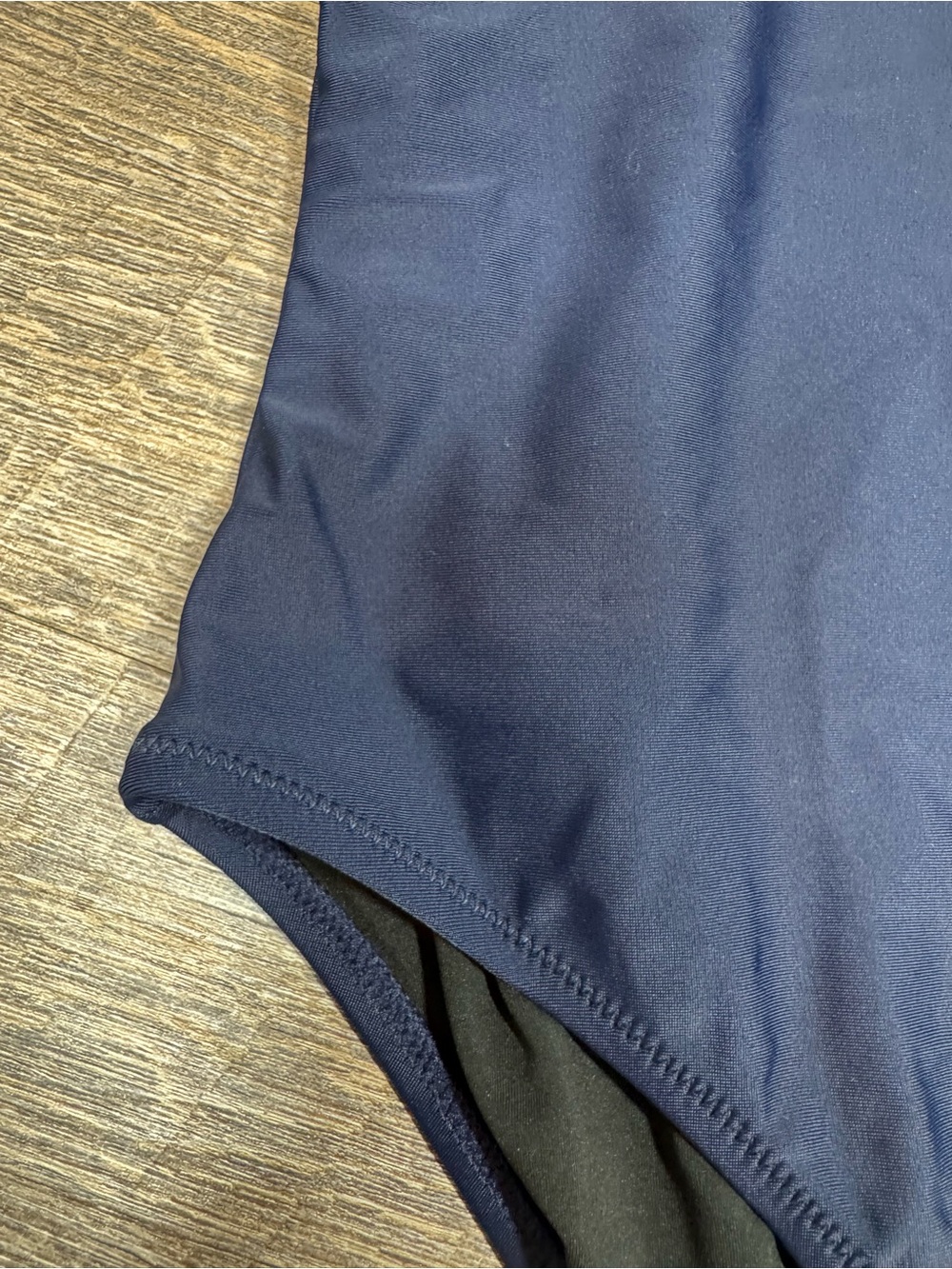 J. Crew Navy Smocked One-Piece Swimsuit Women’s SZ S - Picture 6 of 11